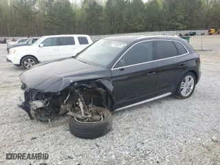 2019 Audi Q5 Premium Plus with VIN WA1BNAFY9K2144323, listed as a Copart auction lot 51466225 with 71979 miles and Salvage Title. Bid and sale history available at carsss.com. Image 1.
