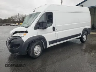 2023 Ram ProMaster Cargo with VIN 3C6LRVDG9PE583202, listed as a Copart auction lot 52513735 with Not Provided miles and Non Repairable. Bid and sale history available at carsss.com. Image 1.