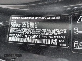 2020 BMW 8 Series 840i z VIN WBAAE4C01LCE09927, wystawiony jako IAAI lot #41908717 z przebiegiem 34 687 mil mil oraz . Historia ofert i sprzedaży dostępna na DreamBid. Obrazek 9.