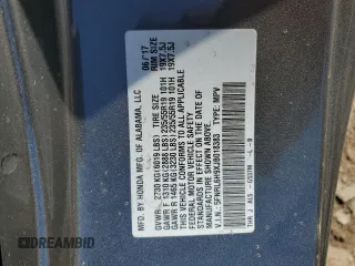 2018 Honda Odyssey Elite with VIN 5FNRL6H9XJB018383, listed as a Copart auction lot 41602894 with 91,182 mi miles and Salvage Title. Bid and sale history available at DreamBid. Image 14.