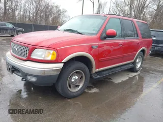 1999 Ford Expedition XLT z VIN 1FMPU18L6XLC38107, wystawiony jako IAAI lot #41779634 z przebiegiem 126 216 mil mil oraz . Historia ofert i sprzedaży dostępna na DreamBid. Obrazek 2.