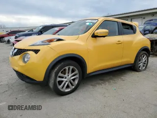 2015 Nissan Juke SL with VIN JN8AF5MV0FT554088, listed as a Copart auction lot 47786505 with 141,723 mi miles and Salvage title. Bid and sale history available at DreamBid. Image 1.