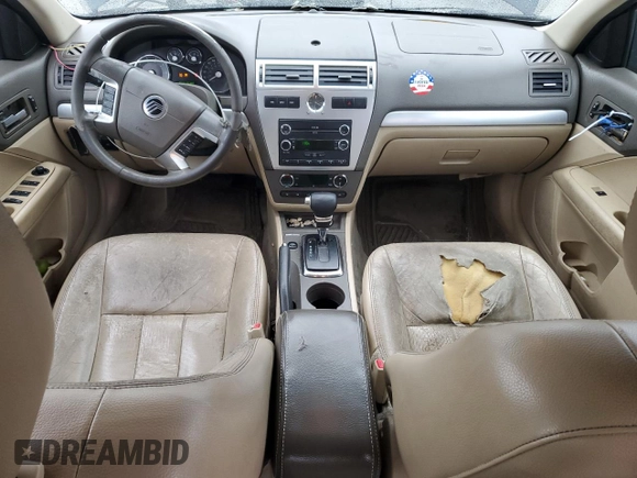 2009 Mercury Milan Premier with VIN 3MEHM08Z69R622494, listed as a Copart auction lot 41496345 with 206,103 mi miles and Salvage Title. Bid and sale history available at carsss.com. Image 8.