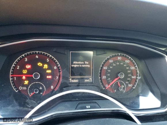 2019 Volkswagen Jetta S with VIN 3VWC57BU0KM140747, listed as a Copart auction lot 43519925 with 116,880 mi miles and Salvage Title. Bid and sale history available at carsss.com. Image 9.