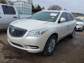 2014 Buick Enclave Leather with VIN 5GAKRBKD6EJ343148, listed as a IAAI auction lot 41710180 with 88,685 mi miles and . Bid and sale history available at DreamBid. Image 2.