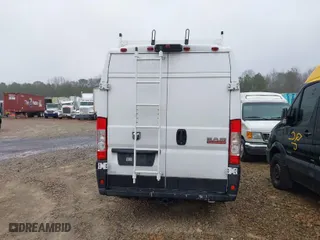 2019 Ram ProMaster Cargo Van with VIN 3C6URVJG7KE543895, listed as a IAAI auction lot 41524135 with 93,150 mi miles. Bid and sale history available at carsss.com. Image 16.