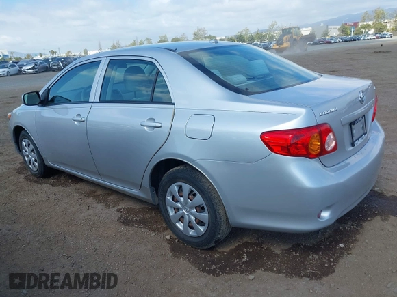 2009 Toyota Corolla with VIN 1NXBU40E49Z060073, listed as a IAAI auction lot 42152619 with 43,540 mi miles. Bid and sale history available at carsss.com. Image 3.
