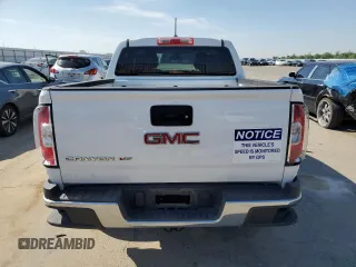 2018 GMC Canyon 2WD with VIN 1GTG5BEN8J1142124, listed as a Copart auction lot 52396385 with 100,836 mi miles and Salvage Title. Bid and sale history available at carsss.com. Image 6.