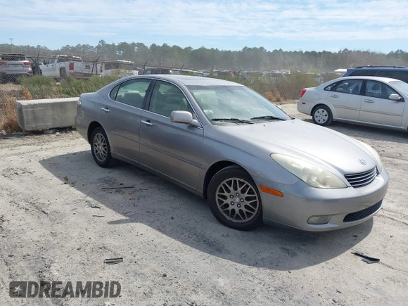 2004 Lexus ES 350 with VIN JTHBA30G645035458, listed as a IAAI auction lot 41850177 with 134,806 mi miles and . Bid and sale history available at DreamBid. Image 1.