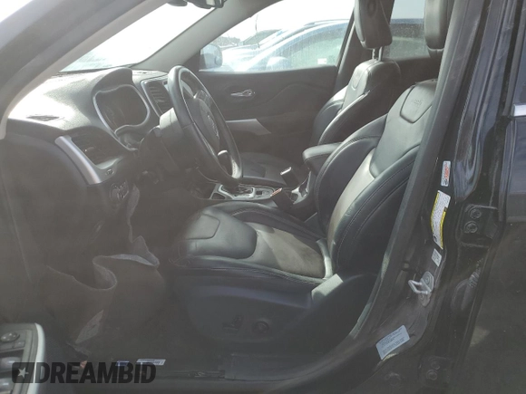 2017 Jeep Cherokee Limited with VIN 1C4PJLDS2HW645248, listed as a Copart auction lot 74334254 with 108,468 mi miles and Non Repairable. Bid and sale history available at carsss.com. Image 7.