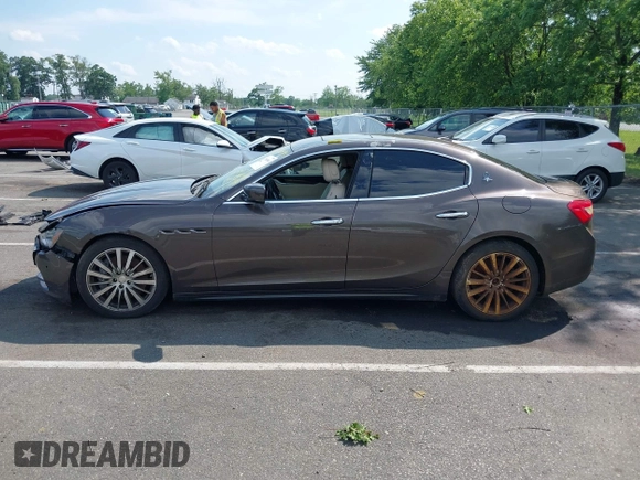 2015 Maserati Ghibli S Q4 with VIN ZAM57RTA7F1154097, listed as a IAAI auction lot 42568564 with 113,436 mi miles and . Bid and sale history available at DreamBid. Image 13.