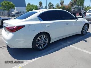 2018 Infiniti Q50 Sport z VIN JN1EV7AP2JM365370, wystawiony jako IAAI lot #42157933 z przebiegiem 61 054 mil mil oraz . Historia ofert i sprzedaży dostępna na DreamBid. Obrazek 4.