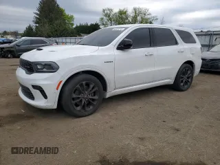 2022 Dodge Durango R/T z VIN 1C4SDJCT0NC213268, wystawiony jako Copart lot #53872215 z przebiegiem 30 503 mil mil oraz Szkoda całkowita • Salvage title. Historia ofert i sprzedaży dostępna na DreamBid. Obrazek 1.