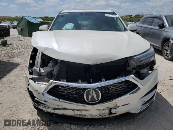 2019 Acura RDX Technology with VIN 5J8TC1H5XKL010600, listed as a Copart auction lot 53722555 with 89,146 mi miles and Salvage title. Bid and sale history available at DreamBid. Image 5.