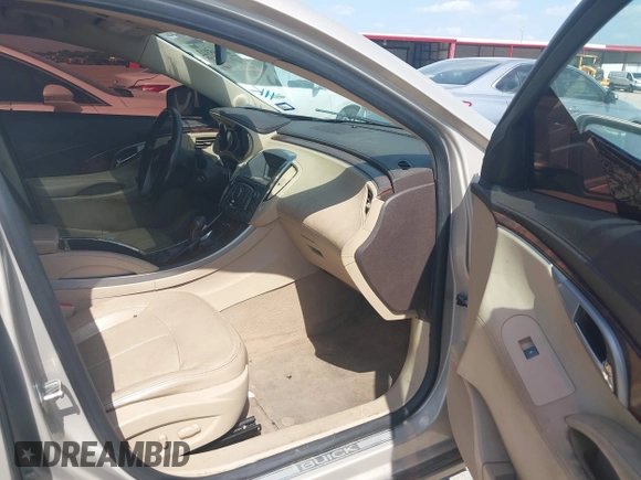 2010 Buick LaCrosse CXL with VIN 1G4GD5EG7AF308430, listed as a IAAI auction lot 42445323 with 144,205 mi miles and . Bid and sale history available at DreamBid. Image 5.