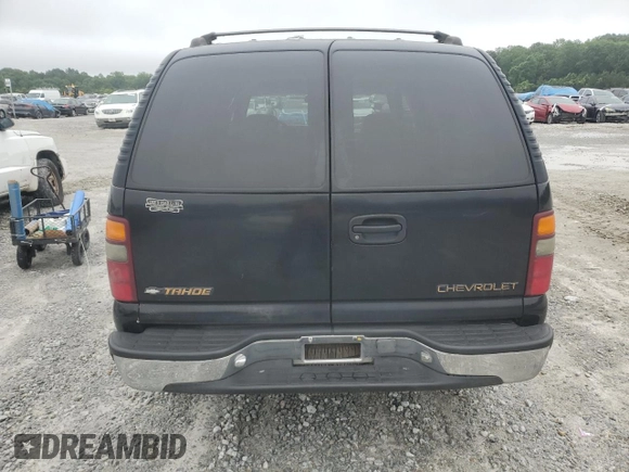 2001 Chevrolet Tahoe LS z VIN 1GNEC13T51J268893, wystawiony jako Copart lot #58527885 z przebiegiem 285 422 mil mil oraz Szkoda całkowita • Salvage title. Historia ofert i sprzedaży dostępna na DreamBid. Obrazek 6.