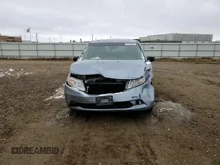 2013 Honda Odyssey EX-L with VIN 5FNRL5H61DB026098, listed as a Copart auction lot 51794625 with 124,471 mi miles and Salvage Title. Bid and sale history available at carsss.com. Image 12.
