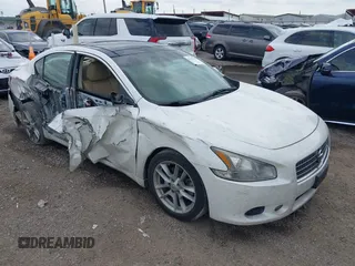 2010 Nissan Maxima SV with VIN 1N4AA5AP1AC866077, listed as a IAAI auction lot 42392347 with 110,751 mi miles and . Bid and sale history available at DreamBid. Image 1.
