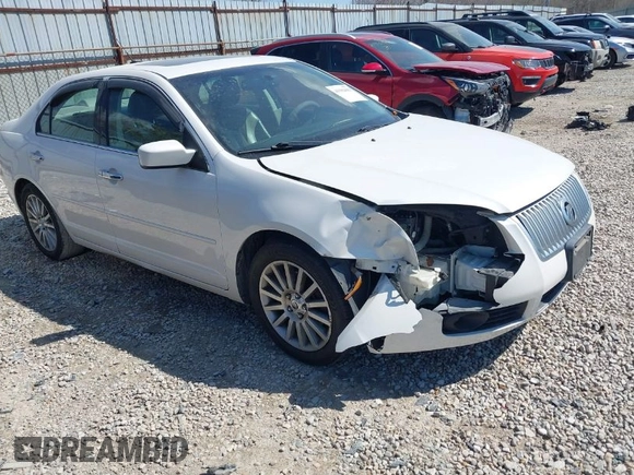 2009 Mercury Milan Premier with VIN 3MEHM08179R604385, listed as a IAAI auction lot 41902683 with 142,451 mi miles and . Bid and sale history available at DreamBid. Image 1.