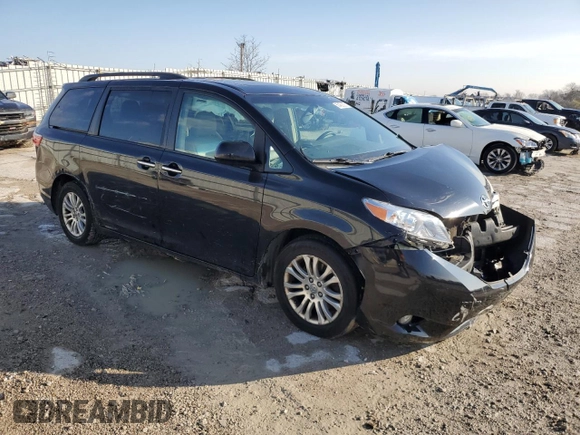 2015 Toyota Sienna XLE with VIN 5TDYK3DC9FS634349, listed as a Copart auction lot 50450305 with 150,569 mi miles and Salvage Title. Bid and sale history available at DreamBid. Image 4.