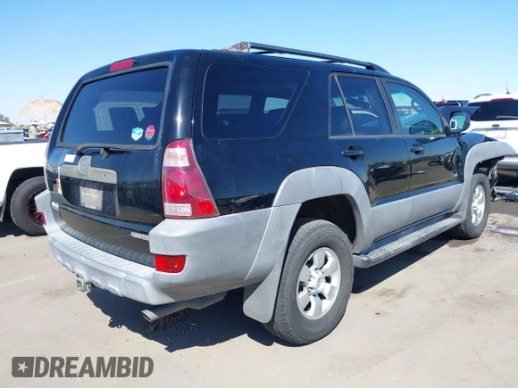 2003 Toyota 4Runner SR5 with VIN JTEZT14R030007432, listed as a IAAI auction lot 41850284 with 174,108 mi miles. Bid and sale history available at carsss.com. Image 4.