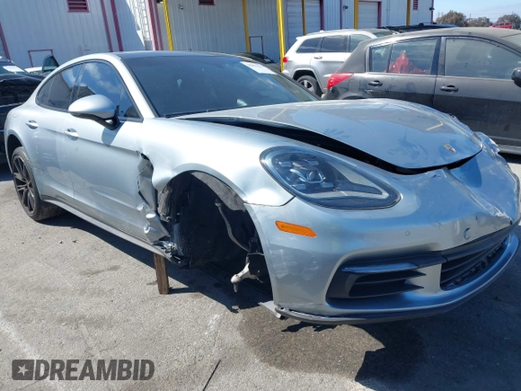 2019 Porsche Panamera with VIN WP0AA2A76KL100470, listed as a IAAI auction lot 41871436 with 48,650 mi miles and . Bid and sale history available at DreamBid. Image 1.