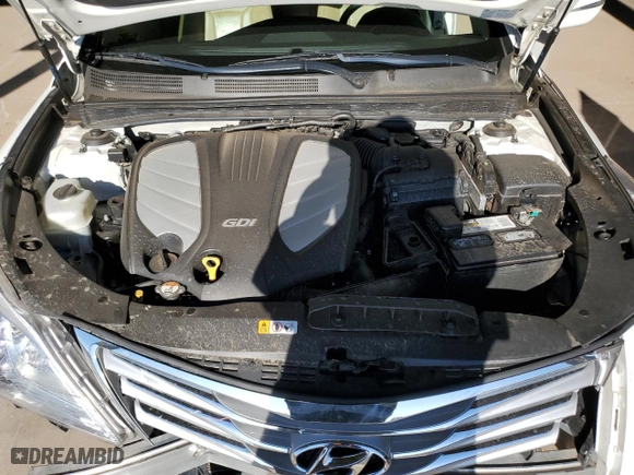 2014 Hyundai Azera Limited with VIN KMHFH4JG2EA406381, listed as a Copart auction lot 69986054 with 75,307 mi miles and Salvage Title. Bid and sale history available at carsss.com. Image 11.