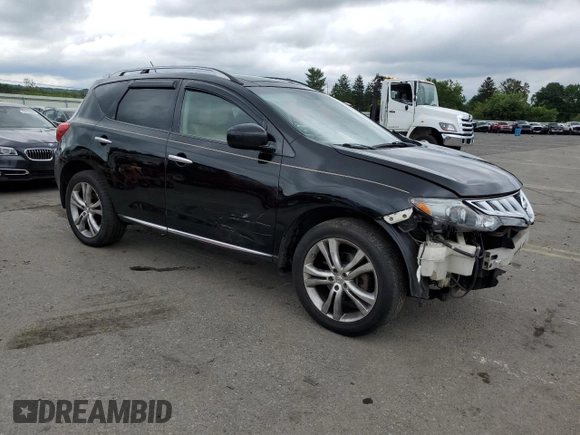 2010 Nissan Murano SL with VIN JN8AZ1MW5AW118904, listed as a Copart auction lot 64274304 with 149,190 mi miles and Salvage Title. Bid and sale history available at carsss.com. Image 4.