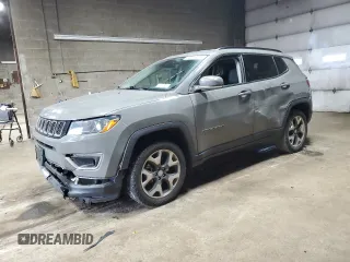 2020 Jeep Compass Limited z VIN 3C4NJDCB8LT123530, wystawiony jako Copart lot #55310035 z przebiegiem 75 172 mil mil oraz Szkoda całkowita • Salvage title. Historia ofert i sprzedaży dostępna na DreamBid. Obrazek 1.