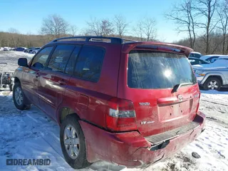 2007 Toyota Highlander with VIN JTEHP21A770203457, listed as a IAAI auction lot 41316720 with 185,380 mi miles. Bid and sale history available at carsss.com. Image 3.