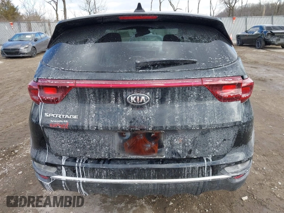 2021 Kia Sportage LX with VIN KNDPM3AC6M7845686, listed as a IAAI auction lot 41444426 with 28,764 mi miles. Bid and sale history available at carsss.com. Image 16.
