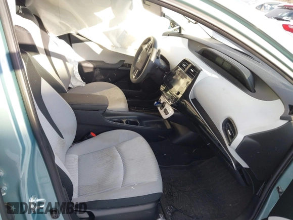 2016 Toyota Prius Two with VIN JTDKBRFU4G3017233, listed as a IAAI auction lot 41520005 with 95,501 mi miles and . Bid and sale history available at DreamBid. Image 5.