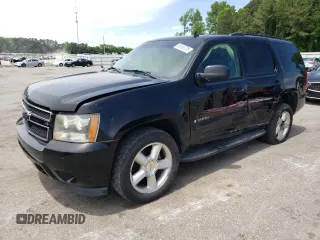 2007 Chevrolet Tahoe LT z VIN 1GNFC13097R398146, wystawiony jako Copart lot #56192735 z przebiegiem 193 634 mil mil oraz Szkoda całkowita • Salvage title. Historia ofert i sprzedaży dostępna na DreamBid. Obrazek 1.