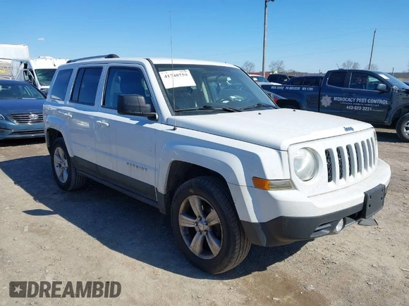 2011 Jeep Patriot Latitude X with VIN 1J4NF4GB7BD258380, listed as a IAAI auction lot 41748759 with 211,040 mi miles and . Bid and sale history available at DreamBid. Image 1.