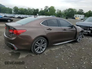 2020 Acura TLX w/Technology Pkg with VIN 19UUB3F45LA000051, listed as a Copart auction lot 63502634 with 28,922 mi miles and Salvage Title. Bid and sale history available at carsss.com. Image 3.