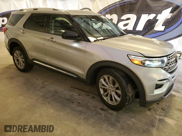 2023 Ford Explorer Limited with VIN 1FMSK8FH9PGB22416, listed as a Copart auction lot 62079425 with 39,691 mi miles and Salvage title. Bid and sale history available at DreamBid. Image 4.