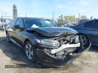 2018 Honda Accord EX-L with VIN 1HGCV1F56JA163529, listed as a IAAI auction lot 41848430 with 133,455 mi miles and . Bid and sale history available at DreamBid. Image 1.