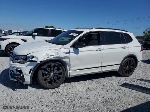2020 Volkswagen Tiguan SE with VIN 3VV3B7AX8LM177572, listed as a Copart auction lot 49739065 with 52,856 mi miles and Salvage Title. Bid and sale history available at carsss.com. Image 1.