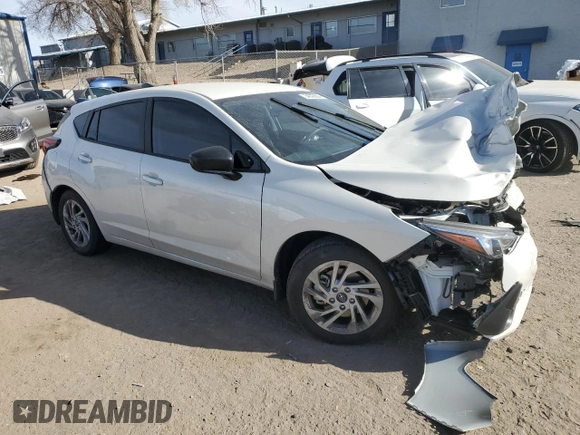2024 Subaru Impreza with VIN JF1GUABC7R8336068, listed as a Copart auction lot 84939684 with 8,673 mi miles and Salvage Title. Bid and sale history available at DreamBid. Image 4.