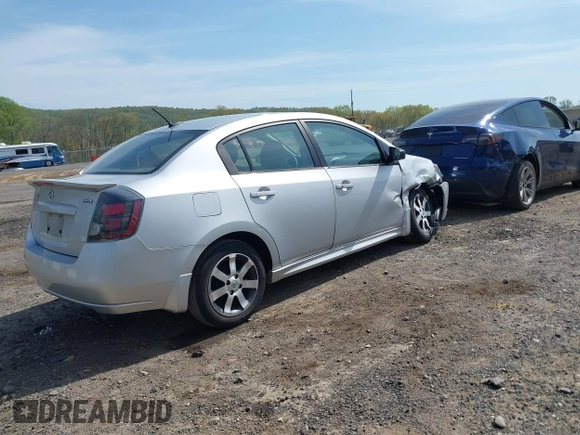 2012 Nissan Sentra S with VIN 3N1AB6AP8CL736384, listed as a IAAI auction lot 42155873 with 130,992 mi miles and . Bid and sale history available at DreamBid. Image 4.