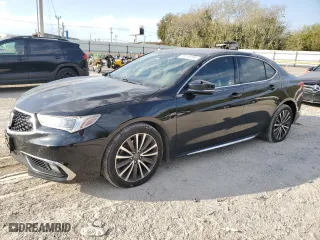 2018 Acura TLX w/Advance Pkg with VIN 19UUB2F72JA001773, listed as a Copart auction lot 73719754 with 113,832 mi miles and Salvage Title. Bid and sale history available at carsss.com. Image 1.
