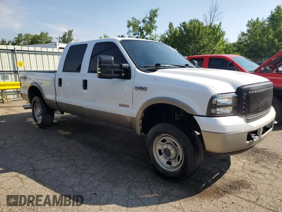 2006 Ford F-250 XL with VIN 1FTSW21P16EC83843, listed as a Copart auction lot 63659035 with 213,056 mi miles and Clean title. Bid and sale history available at DreamBid. Image 4.