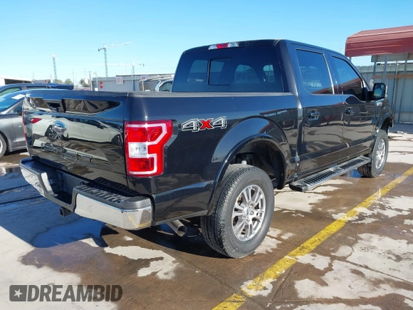 2019 Ford F-150 XL with VIN 1FTEW1E55KFB03252, listed as a IAAI auction lot 41264427 with 39,882 mi miles. Bid and sale history available at carsss.com. Image 4.