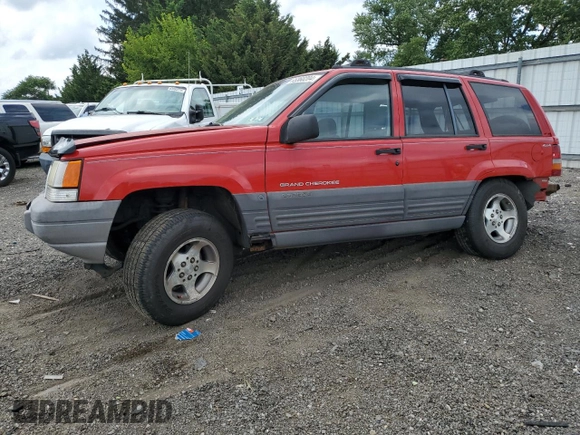 1997 Jeep Grand Cherokee Laredo with VIN 1J4GZ58S8VC601342, listed as a Copart auction lot 65360204 with 139,036 mi miles and Salvage Title. Bid and sale history available at carsss.com. Image 1.