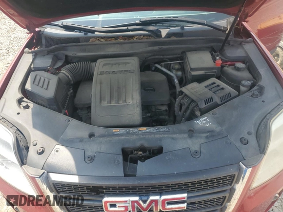 2014 GMC Terrain SLE with VIN 2GKFLWEK1E6168361, listed as a Copart auction lot 60433445 with 152,127 mi miles and Salvage title. Bid and sale history available at DreamBid. Image 12.