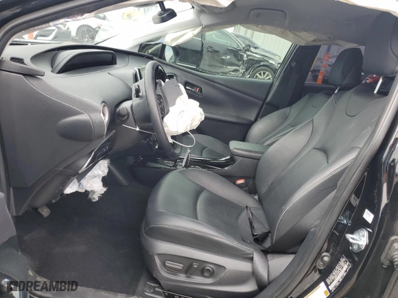 2021 Toyota Prius Prime LE with VIN JTDKAMFP1M3191630, listed as a Copart auction lot 49264815 with 38,824 mi miles and Salvage Title. Bid and sale history available at carsss.com. Image 7.