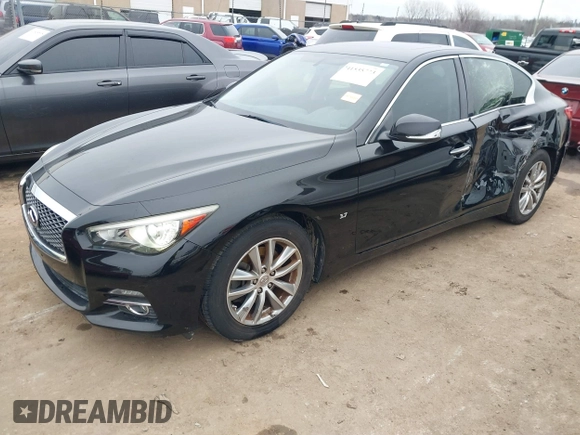 2014 Infiniti Q50 with VIN JN1BV7AP7EM691187, listed as a IAAI auction lot 41535773 with 82,148 mi miles and . Bid and sale history available at DreamBid. Image 17.