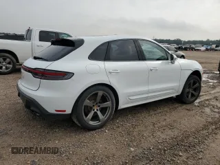 2025 Porsche Macan with VIN WP1AA2A50SLB02308, listed as a Copart auction lot 54607835 with 3,208 mi miles and Salvage title. Bid and sale history available at DreamBid. Image 3.