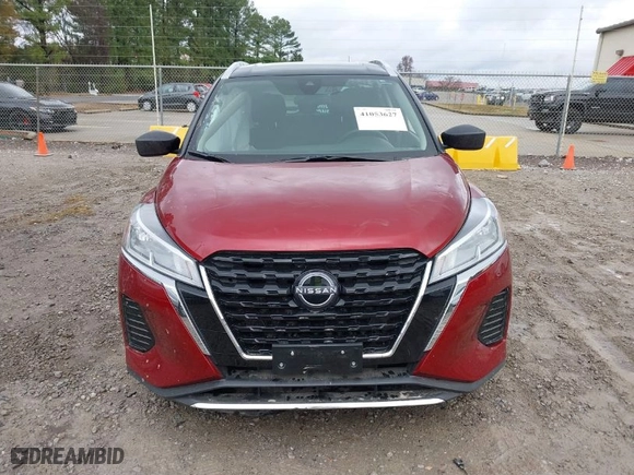 2024 Nissan Kicks SV with VIN 3N1CP5CV8RL504540, listed as a IAAI auction lot 41053627 with 83,531 mi miles. Bid and sale history available at carsss.com. Image 12.