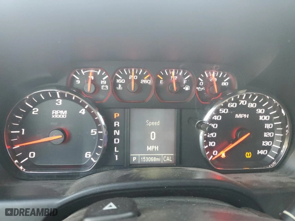 2017 Chevrolet Silverado 2500HD Work Truck with VIN 1GC2CUEG7HZ186981, listed as a Copart auction lot 73552514 with 153,068 mi miles and Clean Title. Bid and sale history available at carsss.com. Image 9.